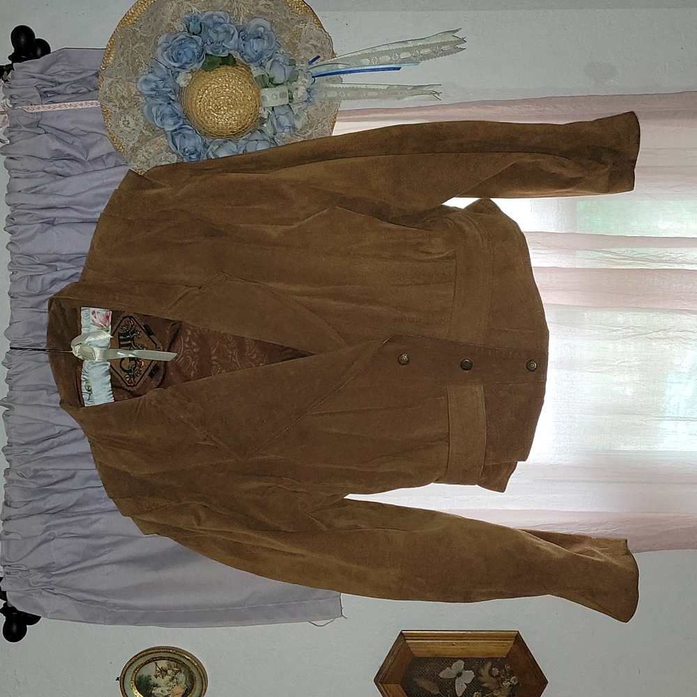 Genuine suede jacket